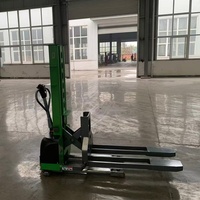 Chariot élévateur autoportant JG 500kg 700kg 1000kg, transpalette autochargeur entièrement électrique, élévateur autochargeur, hauteur de levage 1300mm 1600mm, certifié CE
