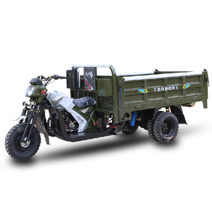 Hanwei Water-Cooled Three-Wheeled Motorcycle <b>Gasoline</b> Freight Agricultural Dump Tricycle - Product Image 1