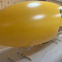 Dirigeable gonflable RC d'intérieur en PVC avec logo personnalisable pour la publicité en centre commercial, les événements et les spectacles, ballon volant