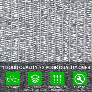 बगीचे के पौधे uv कार और कुत्तों के लिए चांदी की छाया शुद्ध एल्यूमीनियम छाया कपड़े की रक्षा करते हैं - Product Image 2