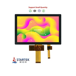 Màn hình 7 <span class=keywords><strong>TFT</strong></span> 800 nits độ sáng cao 1024x600 LVDS 40 pin 7.0 inch màn hình <span class=keywords><strong>LCD</strong></span> với bảng điều khiển cảm ứng điện dung - Product Image 1