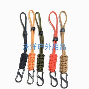 Llavero de Paracord de Nailon para Exteriores Woyang, 24 cm, Mosquetón de Aleación de Zinc, Duradero, para Uso Promocional - Product Image 2