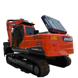 765 horas de trabajo. Excavadora Doosan 225 usada con componentes originales completos para trabajos de ingeniería municipal. - Product Image 1