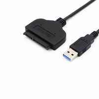 Adattatore per Disco Rigido Esterno da 2.5 Pollici, 7+15 Pin 22 Pin, Cavo Dati USB 3.0 a SATA per HDD e SSD
