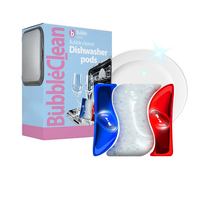 Tablettes et dosettes lave-vaisselle ODM pour l'élimination des taches de thé et de café, adoucissement du sel, protection du verre, échantillon gratuit, usine professionnelle RoHS
