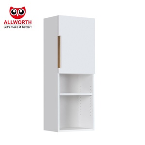 Vendita al dettaglio di <span class=keywords><strong>Design</strong></span> lussuoso mostra salone e Spa con Ultra-opaco con finitura senza Texture due grandi scaffali galleggianti - Product Image 4
