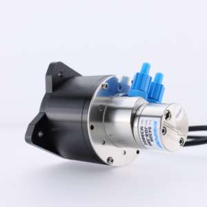 Pompe à engrenages de haute précision en acier inoxydable 40W avec moteur BLDC intégré 12V-24V pour l'industrie automobile Débit maximal de 1,4L/min - DOCOD - Product Image 2