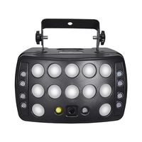 Lumière d'effet DJ Disco Club DMX512 LED Papillon RGBW Pleine Couleur Faisceau Laser Stroboscope Lumières de Scène pour Mariage KTV Fête