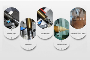 Động cơ không chổi than độ chính xác cao biến tốc độ nhỏ kim loại máy tiện máy mini sở thích máy tiện để bán - Product Image 5