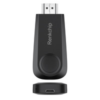 Renkchip Anycast E10 Miracast DLNA Dongle 1080p Inalámbrico Android TV Teléfono Portátil Compatible con Google Airplay Inalámbrico para Proyector