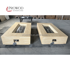 Fabbrica di lusso NG <span class=keywords><strong>gpl</strong></span> propano <span class=keywords><strong>Gas</strong></span> fuoco Pit tavolo Freestanding camino esterno con GFRC calcestruzzo per la mobilia del cortile - Product Image 2