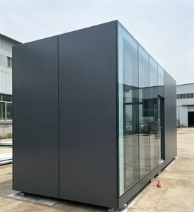 Casa Contenedor Prefabricada con Paredes de Vidrio Panorámicas de Tres Lados, Caseta de Vigilancia - Product Image 2