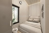 Petites maisons de vacances modernes, modulaires, préfabriquées, miniatures, bureaux mobiles, kits prêts à l'emploi, cabines, maisons, manoirs, maisons de luxe