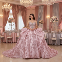 Robe de bal de Quinceañera Jancember 261076 Princess Sweetheart à lacets pour femmes