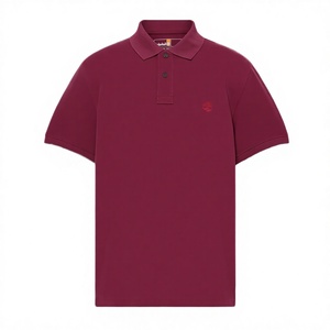 เสื้อโปโลชาย แขนสั้น ผ้าฝ้าย สีพื้น ปักโลโก้ สวมใส่สบาย ระบายอากาศได้ดี ผ้าถัก ทรงปกติ - Product Image 3