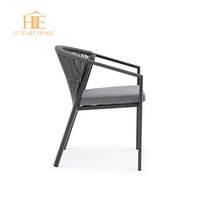 Ensemble de meubles de salon d'extérieur, table de jardin en rotin tressé, table à manger avec chaises