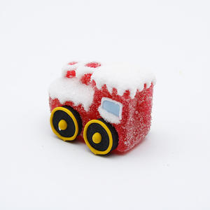 Vente en gros d'usine, bonbons de haute qualité halal en forme de voiture, petit camion rouge, bonbons de dessin animé - Product Image 3