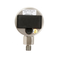 Manomètre numérique BENXU OEM -0,1 à 70 MPa avec écran LCD 4 pouces, boîtier métallique, alimenté par batterie, pour huile hydraulique, air et eau