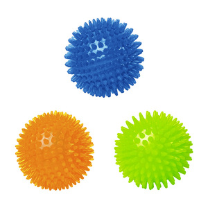 EETOYS Spiky <b>Ball</b> TPR Sounding Elastic <b>Dog</b> Toy For Teething And Cleaning Teeth With Bite Resistant Design - Product Image 5