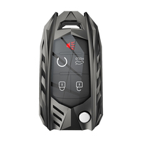 Housse de porte-clés de voiture en alliage prête à expédier pour GM GMC Flip Key Terrain 2010-2021 Buick Encore Verano Chery Equinox Impala Sonic