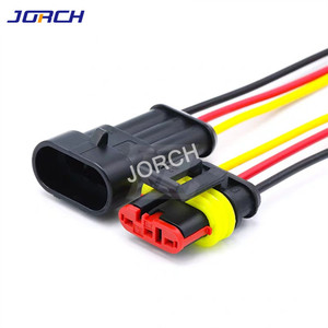 Serie AMP1.5 1/2/3/4/5/6 pin Way presa per cablaggio automobilistico connettore per cablaggio auto impermeabile su misura - Product Image 4