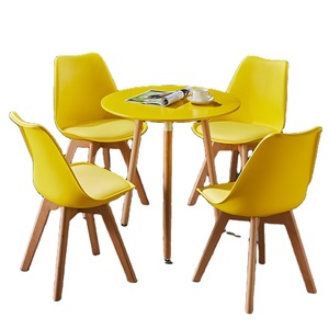 Venta al por mayor barato <span class=keywords><strong>sillas</strong></span> 4 comedor <span class=keywords><strong>sillas</strong></span> de comedor de cuero moderno <span class=keywords><strong>sillas</strong></span> de comedor amarillo nórdicos comedor <span class=keywords><strong>sillas</strong></span> - Product Image 1