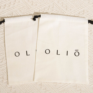 Borsa con coulisse in <span class=keywords><strong>cotone</strong></span> riciclabile di alta qualità con logo personalizzato stampato per uso quotidiano per contenere regali - Product Image 4