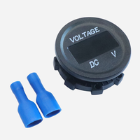 Voltmètre numérique LED étanche personnalisé DC 5-48V, testeur de tension numérique, affichage du voltmètre, voltmètre numérique automatique pour voiture