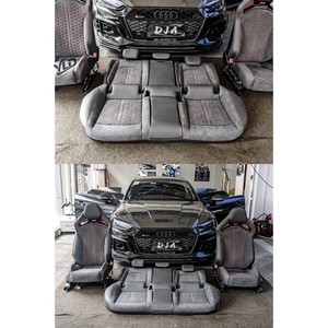<span class=keywords><strong>Sedili</strong></span> Sportivi di Lusso per Auto, Personalizzati con Pannello in Fibra di Carbonio e Rivestimento in Pelle, <span class=keywords><strong>Sedili</strong></span> a Guscio RS per <span class=keywords><strong>Audi</strong></span> <span class=keywords><strong>A3</strong></span> A4 A5 A6 A7 Q3 Q5 Q7 Q8 - Product Image 6