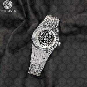 Montre en Moissanite la plus vendue avec un savoir-faire de joaillerie et un mouvement de précision pour les fêtes, le bureau, les événements et l'usage quotidien - Fournisseur en gros - Product Image 5