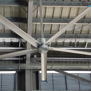 HUADA ahorro de energía 3m/10 pies HVLS gran viento velocidad Variable ventilador de techo Industrial para almacén gimnasio granja - Product Image 6