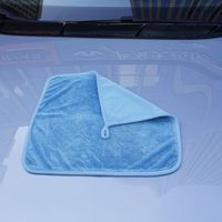 Grand chiffon de nettoyage en microfibre pour l'entretien des voitures Serviettes de lavage pour voitures Serviettes de séchage pour voitures Marque privée Accessoires de lavage de voitures