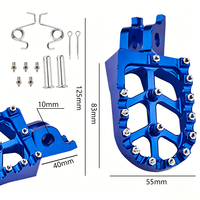 Pièces de moto CRF150F CRF230F, repose-pieds en alliage d'aluminium modifiés CNC, CRF150 230