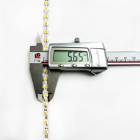 Bande LED 12V en forme de S, 112 LED/m, 5,4 mm, étanche IP67, découpable par LED, 6500K, pour lettres lumineuses, mini-enseignes et décoration