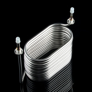 Ống Đôi 316 Thép Không Gỉ Homebrew Cấp Thực Phẩm Ống Trao Đổi Nhiệt Ngâm Wort Chiller Làm Mát Cuộn Dây Cho Bia Brew - Product Image 3