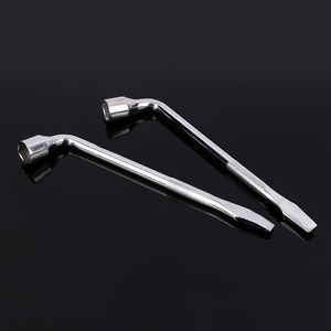 L Type Welding Wrench Metric Dual Purpose Automotive Repair <b>Tool</b> Pipe Shaped Bent Hook Wrench Manual Operation - Product Image 2