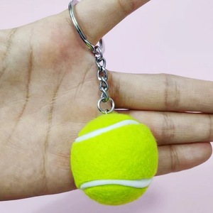 3,8cm Großer Fußball-Schlüsselanhänger Taschenanhänger Basketball Golf Volleyball Rugby Tennis Fußball Sport Werbegeschenke Schlüsselring - Product Image 6