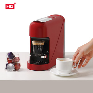 Hg Electric Plastic Capsule <b>Coffee</b> <b>Machine</b> 1.0L 16-20 Bar <b>Fully</b> <b>Automatic</b> for Home Office Use - Product Image 1