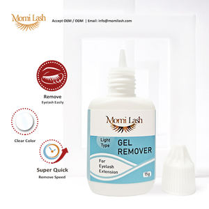 Eliminación eficiente de pegamento de pestañas de gel ligero para extensiones de pestañas removedor de pegamento de pestañas especialmente formulado - Product Image 1