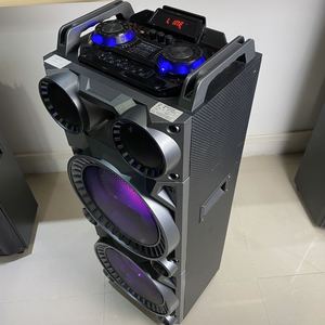 Thiết Kế Mới Nhất Loa Hộp Loa Siêu Trầm Đôi 10 Inch Xách Tay Xe Đẩy Karaoke Loa - Product Image 4