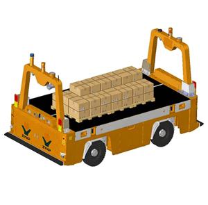 روبوت XueTai LY-AK-20T-4-0B للنقل الآلي عالي التحمل لخدمات المستودعات مع نظام ملاحة مغناطيسي وقدرة تحميل تصل إلى 20 طن - Product Image 3