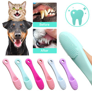 Suministros de limpieza para perros y gatos, cepillo de dientes suave para mascotas, cuidado de los ojos, herramientas de aseo - Product Image 5