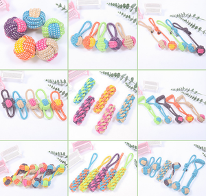 Köpek kenevir halat pamuk oyuncak Bite dayanıklı dayanıklı köpek düğüm çiğnemek halat köpek oyuncak - Product Image 6