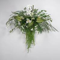 Bruidsboeket van kunstmatige plastic bloemen, bosstijl, decoratie voor gangpaden, afstudeerbaan, verjaardagsfeest, locatie voor evenementen