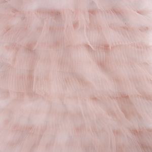 Tissu en <span class=keywords><strong>tulle</strong></span> plissé froissé 100 % polyester, design économique, vente en gros, pour robe de mariage de petite fille, <span class=keywords><strong>jupe</strong></span> à étages - Product Image 3