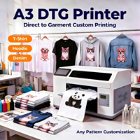 Nouvelle tendance : Imprimante textile DTG H5 Web A3 avec tête d'impression XP600 pour les boutiques de vêtements