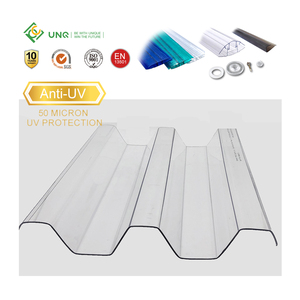 Lastra Ondulata Trasparente in Policarbonato PC per Coperture <span class=keywords><strong>di</strong></span> Capannoni e Serre - Product Image 2