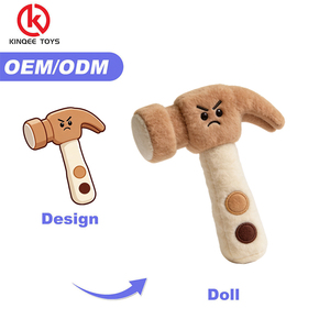 OEM ODM Maßgefertigtes Kreatives Niedliches Hammer-Schraubenschlüssel-Plüschtier Realistischer Werkzeug-Anhänger Weiche Puppe Plüschtiere - Product Image 2