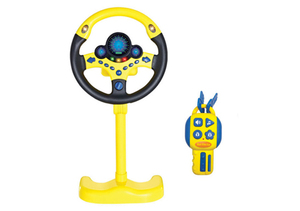 Juguetes Educativos para la Primera Infancia, Juego <span class=keywords><strong>de</strong></span> Carreras Vertical, Ayuda a la Rotación, Volante con Llave <span class=keywords><strong>de</strong></span> Coche - Product Image 3