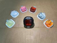 Diffuseur d'air aromatisé à la fraise et au citron désodorisant de voiture avec pince à évent Recharge de parfum liquide de 30 jours en plastique durable